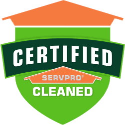 Certified: SERVPRO Cleaned Badge